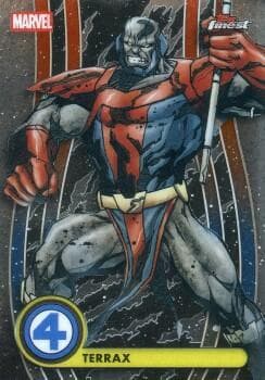 Terrax #044 — 2026 Topps Finest Fantastic Four