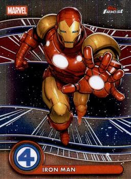 Iron Man #063 — 2026 Topps Finest Fantastic Four