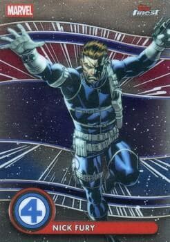 Nick Fury #074 — 2026 Topps Finest Fantastic Four