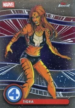 Tigra #080 — 2026 Topps Finest Fantastic Four