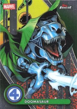 Doomasaur #090 — 2026 Topps Finest Fantastic Four