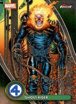 Ghost Rider #091 — 2026 Topps Finest Fantastic Four