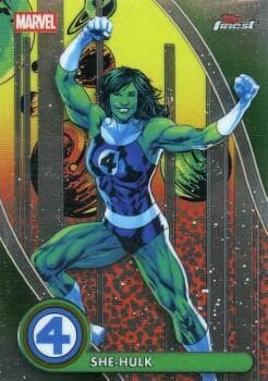 She-Hulk #097 — 2026 Topps Finest Fantastic Four