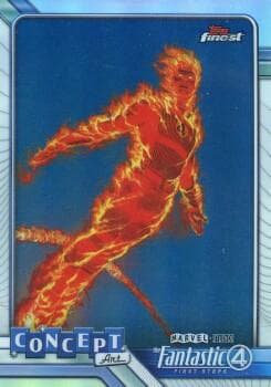Human Torch #CA-04 — 2026 Topps Finest Fantastic Four
