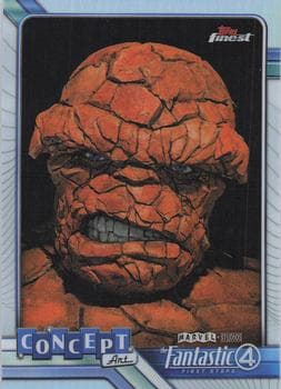 The Thing #CA-08 — 2026 Topps Finest Fantastic Four