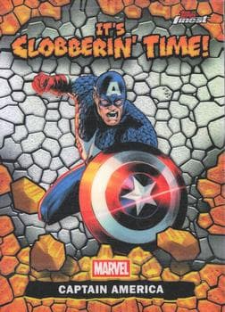 Captain America #CT-03 — 2026 Topps Finest Fantastic Four
