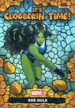 She-Hulk #CT-17 — 2026 Topps Finest Fantastic Four