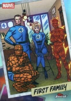Fantastic Four #FF-01 — 2026 Topps Finest Fantastic Four
