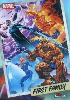 Fantastic Four #FF-02 — 2026 Topps Finest Fantastic Four