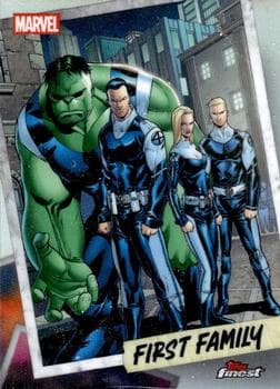 Four Fantastics #FF-11 — 2026 Topps Finest Fantastic Four