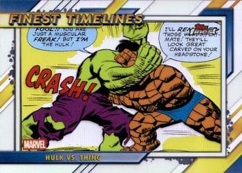 Hulk vs. Thing #TL-02 — 2026 Topps Finest Fantastic Four