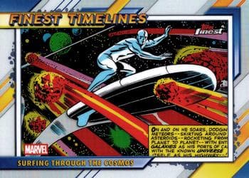 Surfing through the Cosmos #TL-03 — 2026 Topps Finest Fantastic Four
