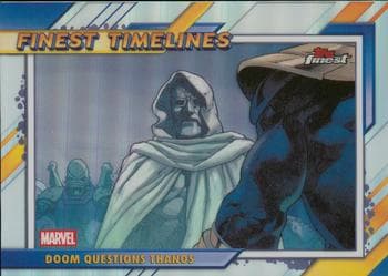 Doom Questions Thanos #TL-10 — 2026 Topps Finest Fantastic Four