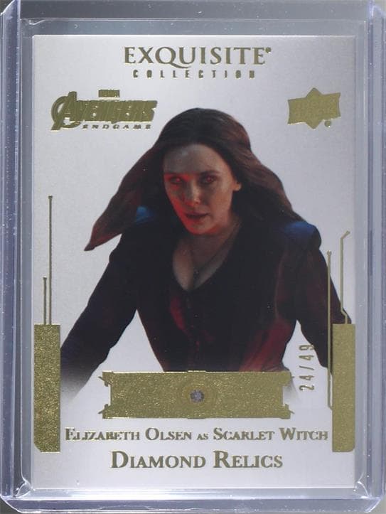 Elizabeth Olsen #D-13 — Avengers Endgame and Captain Marvel