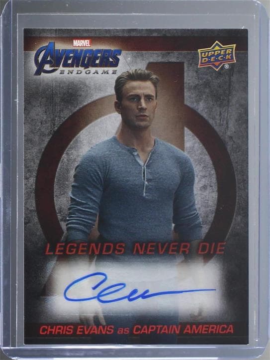 Chris Evans #LNDC-CE — Avengers Endgame and Captain Marvel