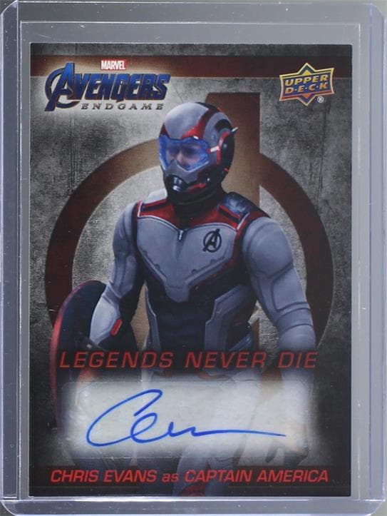 Chris Evans #LNDW-CE — Avengers Endgame and Captain Marvel