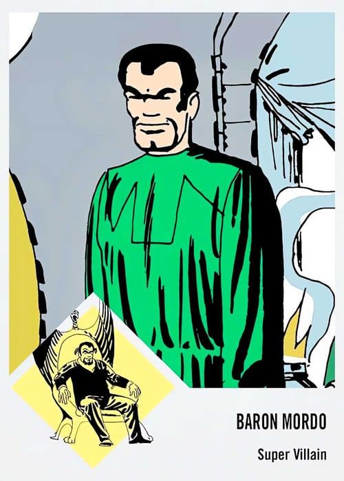 Baron Mordo #22 — Fleer Throwbacks '59-63 Marvel Edition