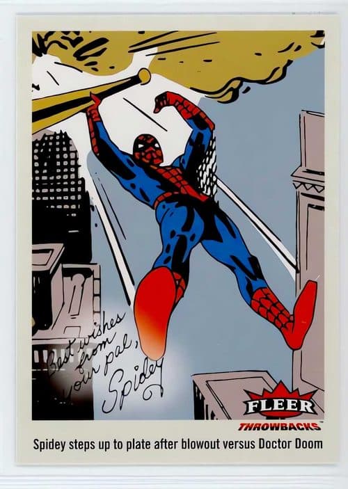 Spider-Man #ACH-1 — Fleer Throwbacks '59-63 Marvel Edition