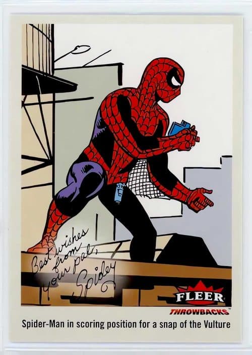 Spider-Man #ACH-3 — Fleer Throwbacks '59-63 Marvel Edition