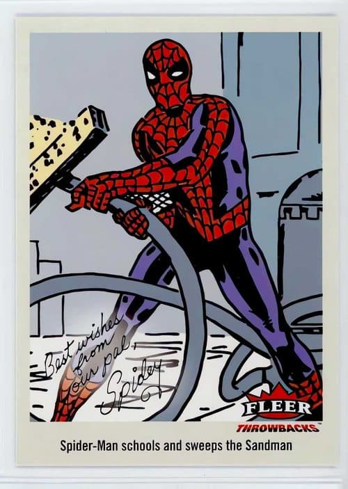 Spider-Man #ACH-7 — Fleer Throwbacks '59-63 Marvel Edition