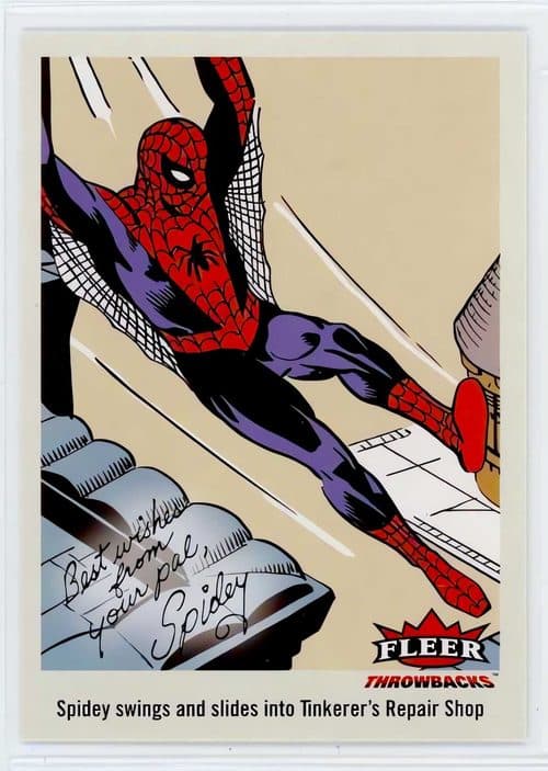 Spider-Man #ACH-9 — Fleer Throwbacks '59-63 Marvel Edition