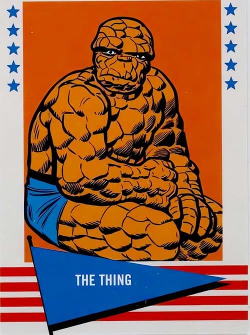 The Thing #MG-2 — Fleer Throwbacks '59-63 Marvel Edition