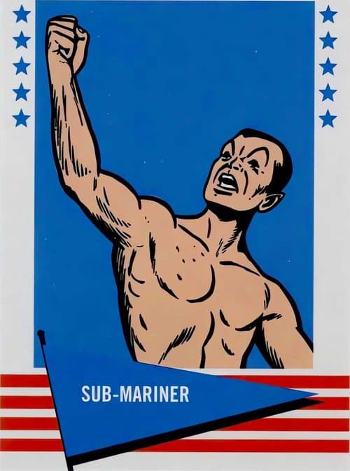 Sub-Mariner #MG-5 — Fleer Throwbacks '59-63 Marvel Edition