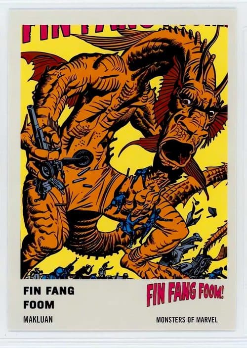 Fin Fang Foom #MM-1 — Fleer Throwbacks '59-63 Marvel Edition