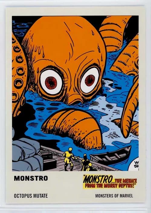 Monstro #MM-7 — Fleer Throwbacks '59-63 Marvel Edition