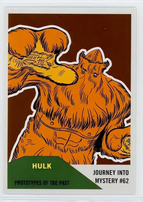 Hulk #PP-3 — Fleer Throwbacks '59-63 Marvel Edition