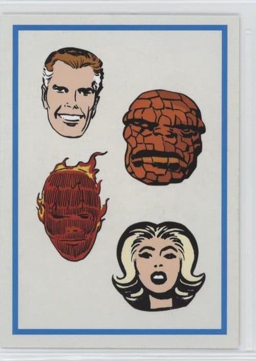 Fantastic Four #S-4 — Fleer Throwbacks '59-63 Marvel Edition