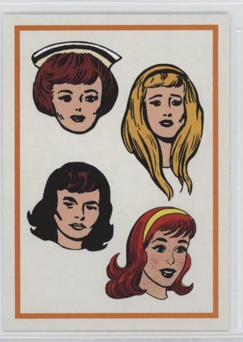 Jane Foster/Alicia Masters/Betty Ross/Patsy Walker #S-8 — Fleer Throwbacks '59-63 Marvel Edition