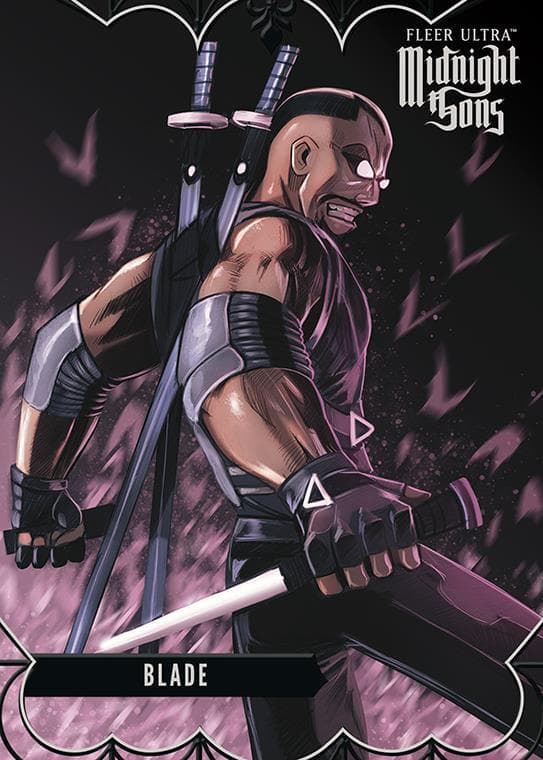 Blade #10 — Fleer Ultra Midnight Sons
