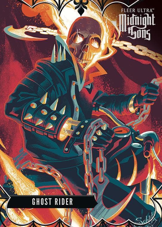 Ghost Rider #100 — Fleer Ultra Midnight Sons
