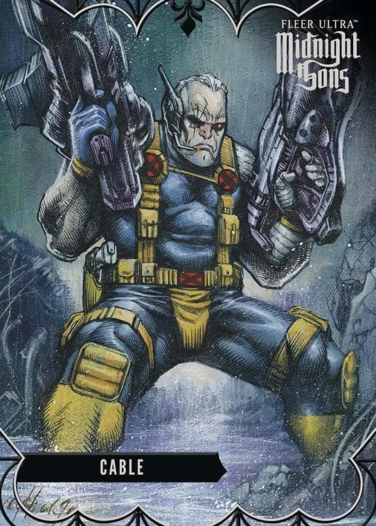 Cable #14 — Fleer Ultra Midnight Sons