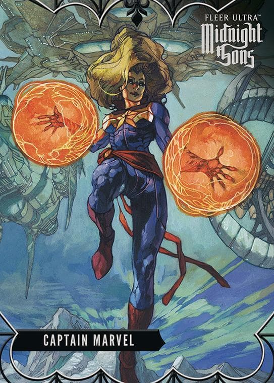 Captain Marvel #16 — Fleer Ultra Midnight Sons