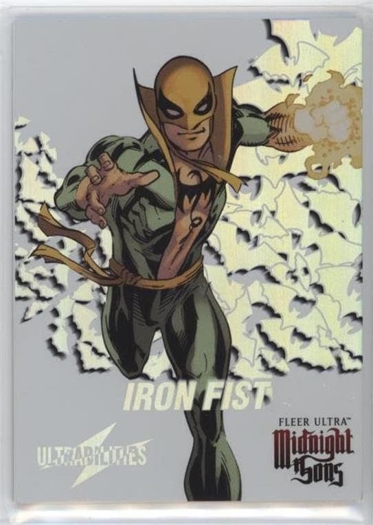 Iron Fist #23 OF 30 UB — Fleer Ultra Midnight Sons