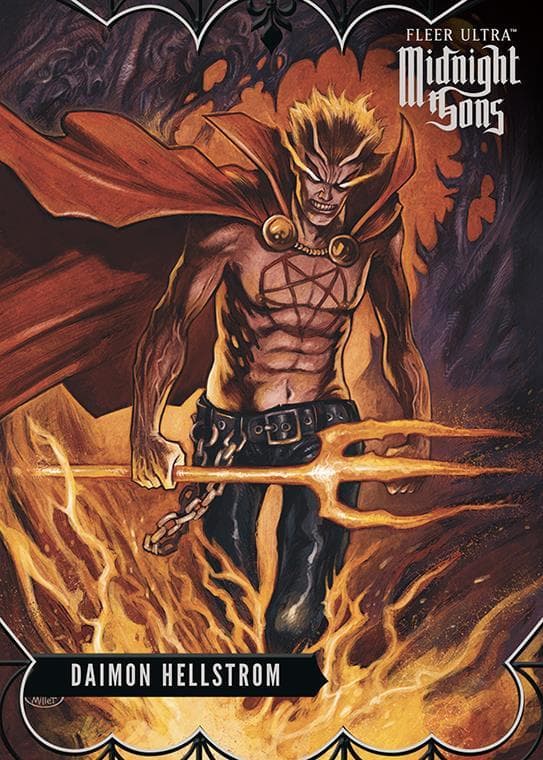Daimon Hellstrom #24 — Fleer Ultra Midnight Sons