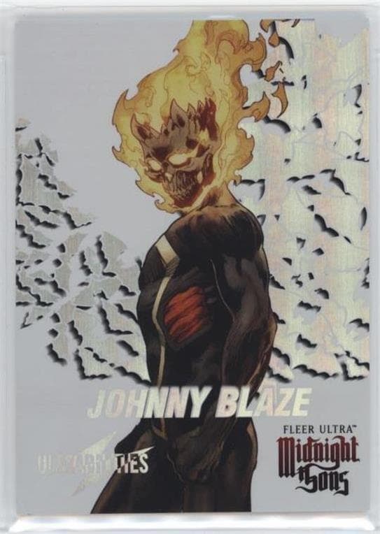Johnny Blaze #30 OF 30 UB — Fleer Ultra Midnight Sons