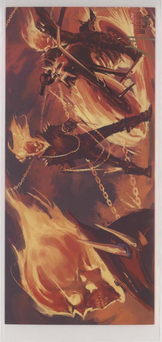 Johny Blaze - Andre Meister #3 OF 3A — Fleer Ultra Midnight Sons