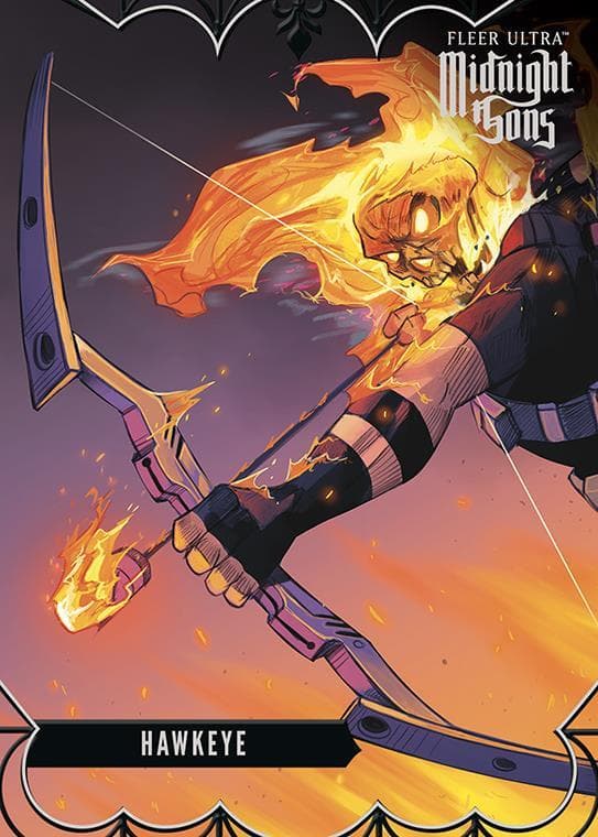 Hawkeye #42 — Fleer Ultra Midnight Sons