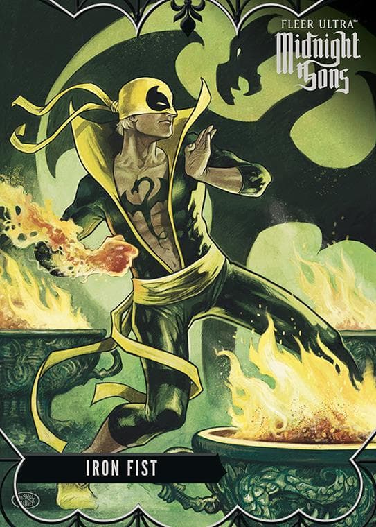 Iron Fist #45 — Fleer Ultra Midnight Sons