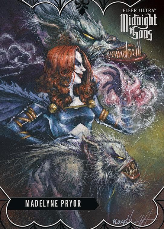 Madelyne Pryor #55 — Fleer Ultra Midnight Sons