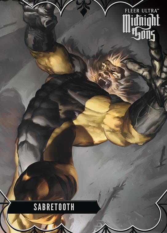 Sabretooth #78 — Fleer Ultra Midnight Sons