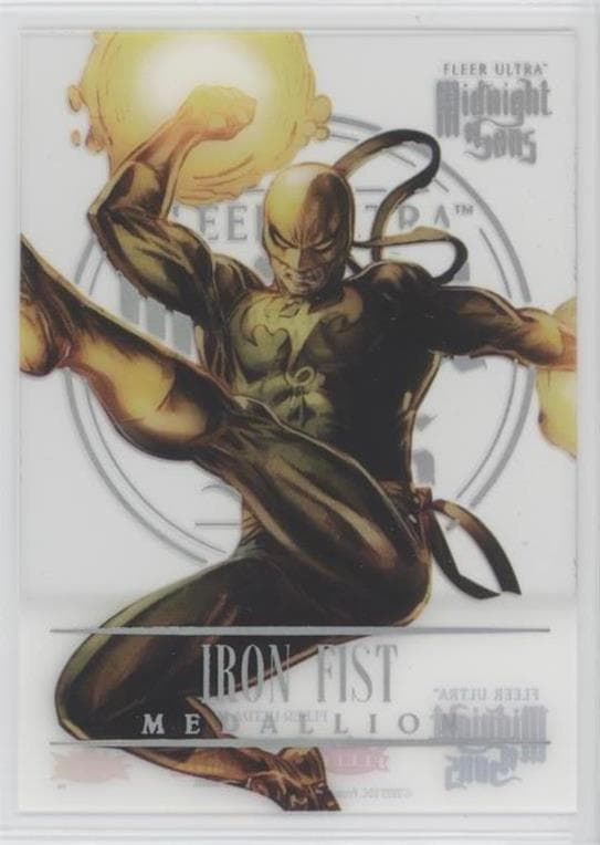 Iron Fist #ACH-21 — Fleer Ultra Midnight Sons