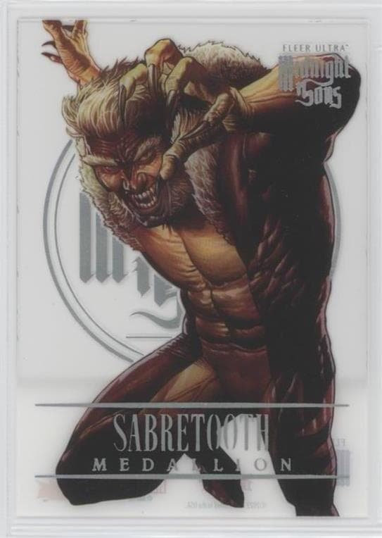 Sabretooth #ACH-37 — Fleer Ultra Midnight Sons