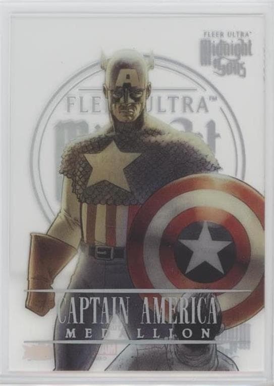 Captain America #ACH-6 — Fleer Ultra Midnight Sons