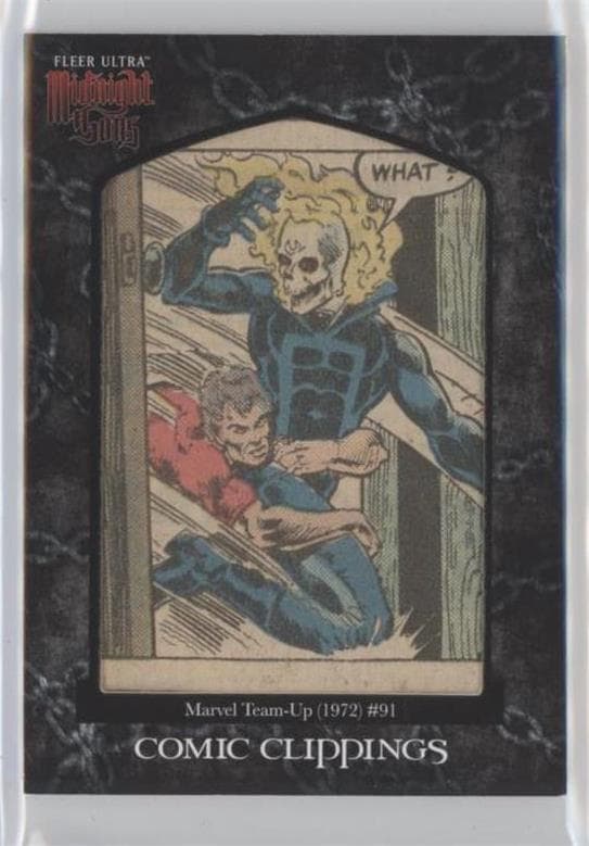 Marvel Team-Up (1972) #91 #CC-15 — Fleer Ultra Midnight Sons