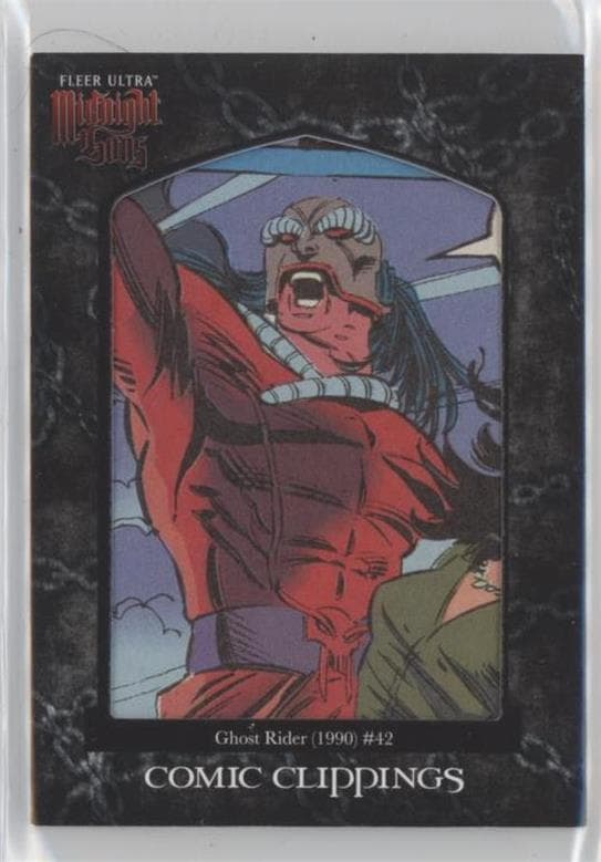 Ghost Rider (1990) #42 #CC-2 — Fleer Ultra Midnight Sons