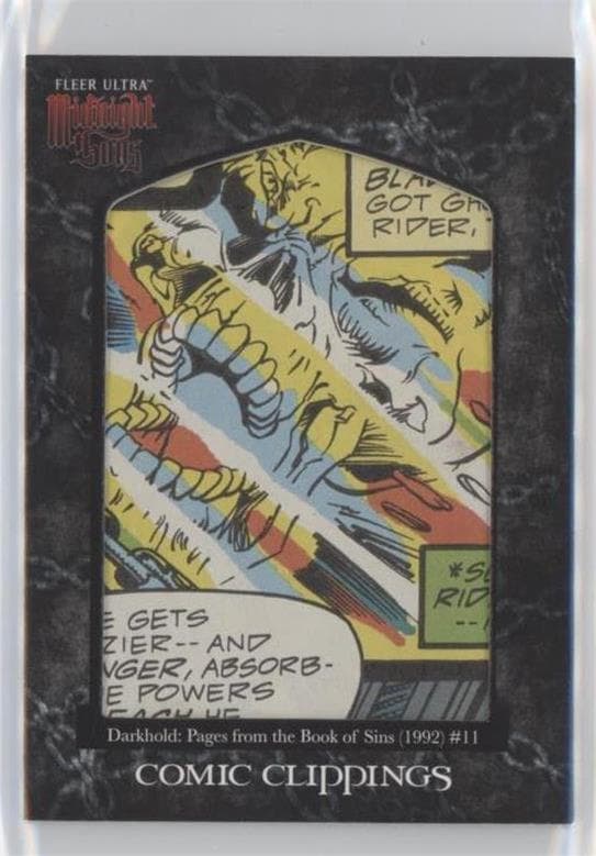 Darkhold: Pages from the Book of Sins (1992) #11 #CC-26 — Fleer Ultra Midnight Sons